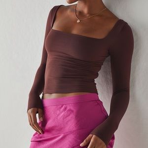 Free People Clean Lines Long Sleeve